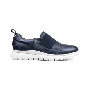 Van Dal Cecile Slip On Trainers - Navy Feature