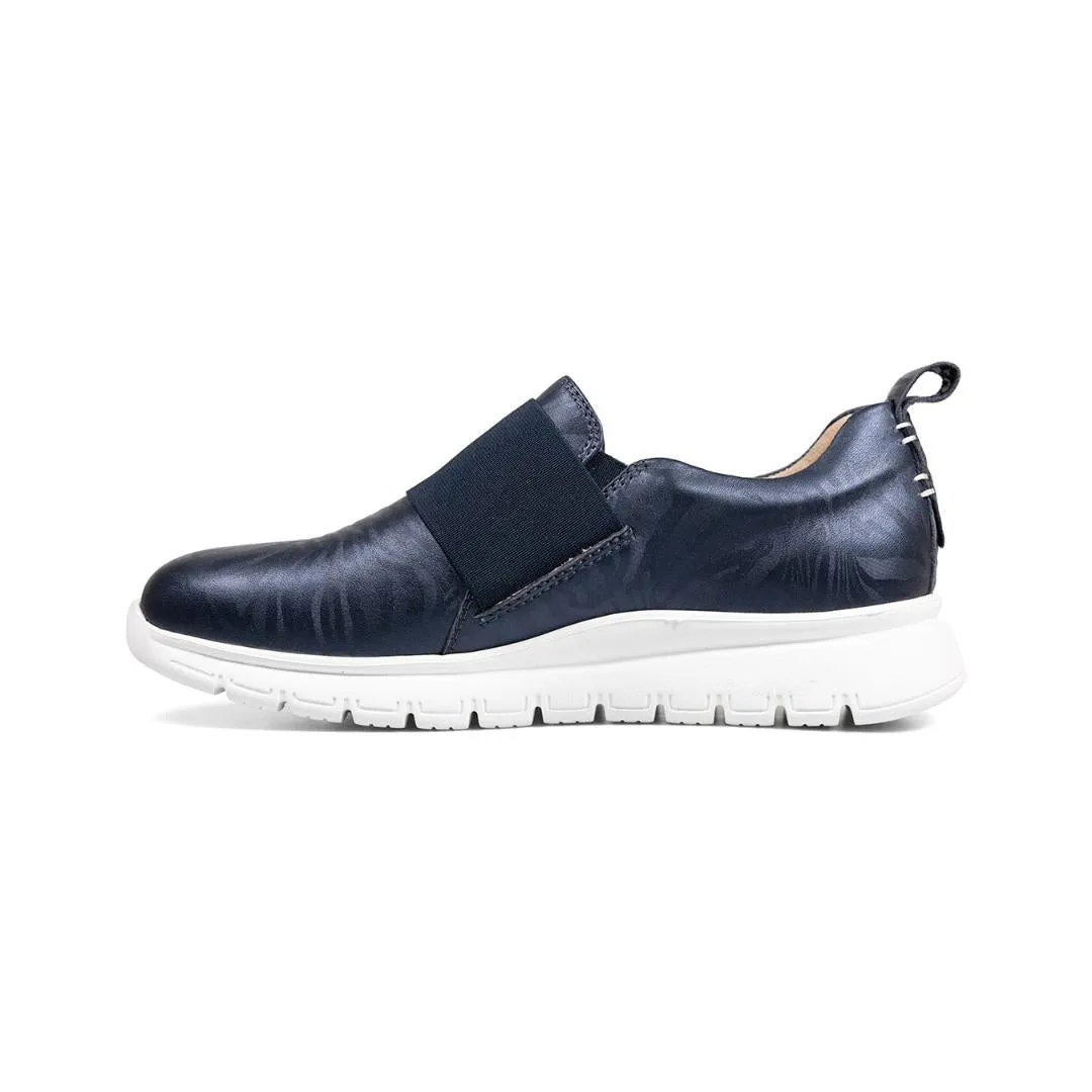 Van Dal Cecile Slip On Trainers - Navy Feature