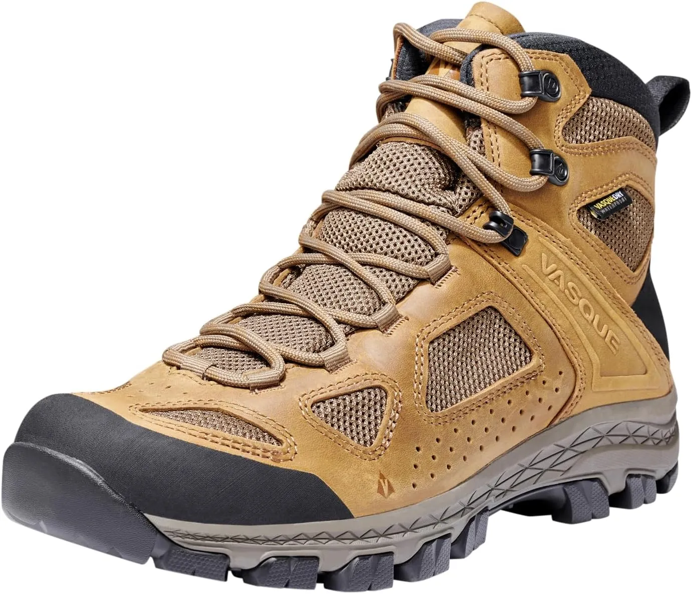 Vasque Men's Breeze Waterproof Hiking Boot, Nutria, 8.5 Medium
