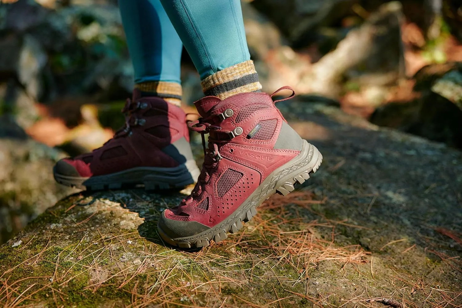 Vasque Women's Breeze Waterproof Hiking Boot, Rum Raisin