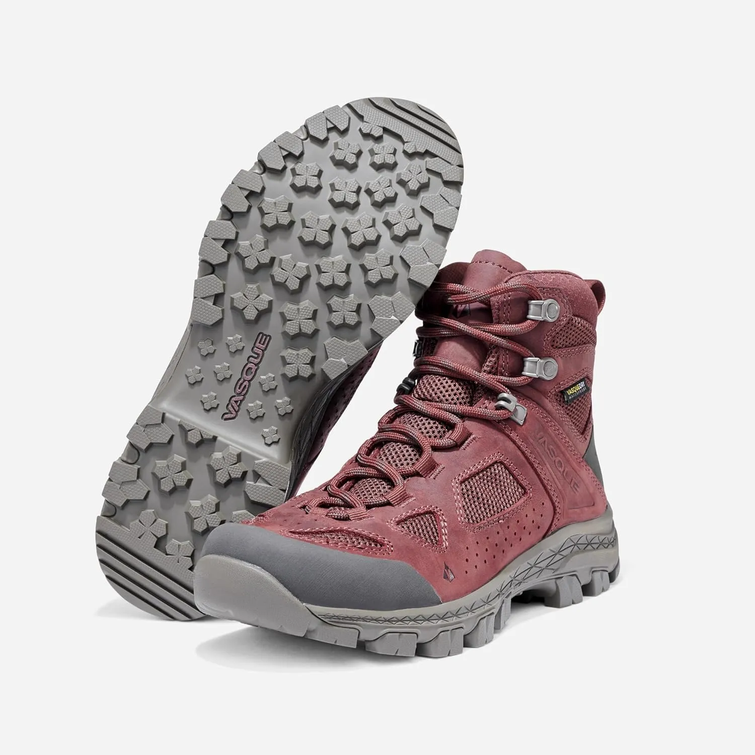Vasque Women's Breeze Waterproof Hiking Boot, Rum Raisin