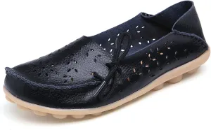 VenusCelia Women's Breathable Comfort Walking Office Flat Loafer