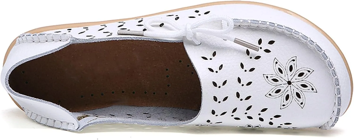 VenusCelia Women's Breathable Comfort Walking Office Flat Loafer