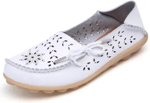 VenusCelia Women's Breathable Comfort Walking Office Flat Loafer