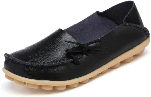 VenusCelia Women's Breathable Comfort Walking Office Flat Loafer