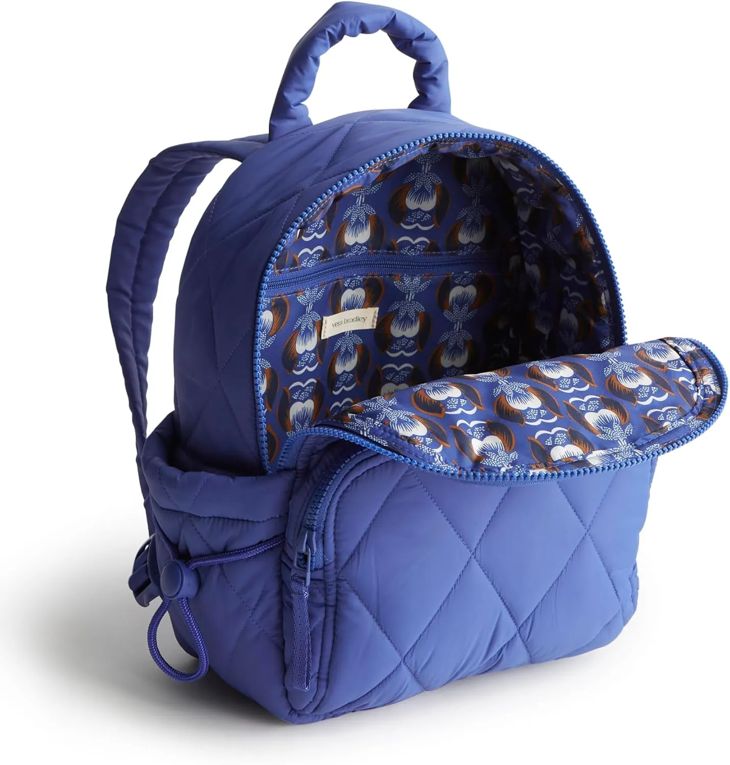 Vera Bradley Featherweight Small Banbury Backpack, Deep Ultramarine