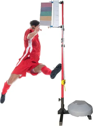 Vertical Jump Tester Fitness Jump Training Trainer for Sportsmen, Volleyball Vertical Bounce Testing Scale for School, Jumping Height Power Machine, Gym Equipment