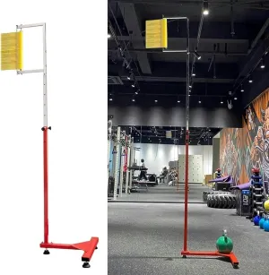 Vertical Jump Trainer Gym Equipment, 1.4-3 M Adjustable Sports Jump Height Tester for Teenagers, Physical Testing Scale, Easy to Install