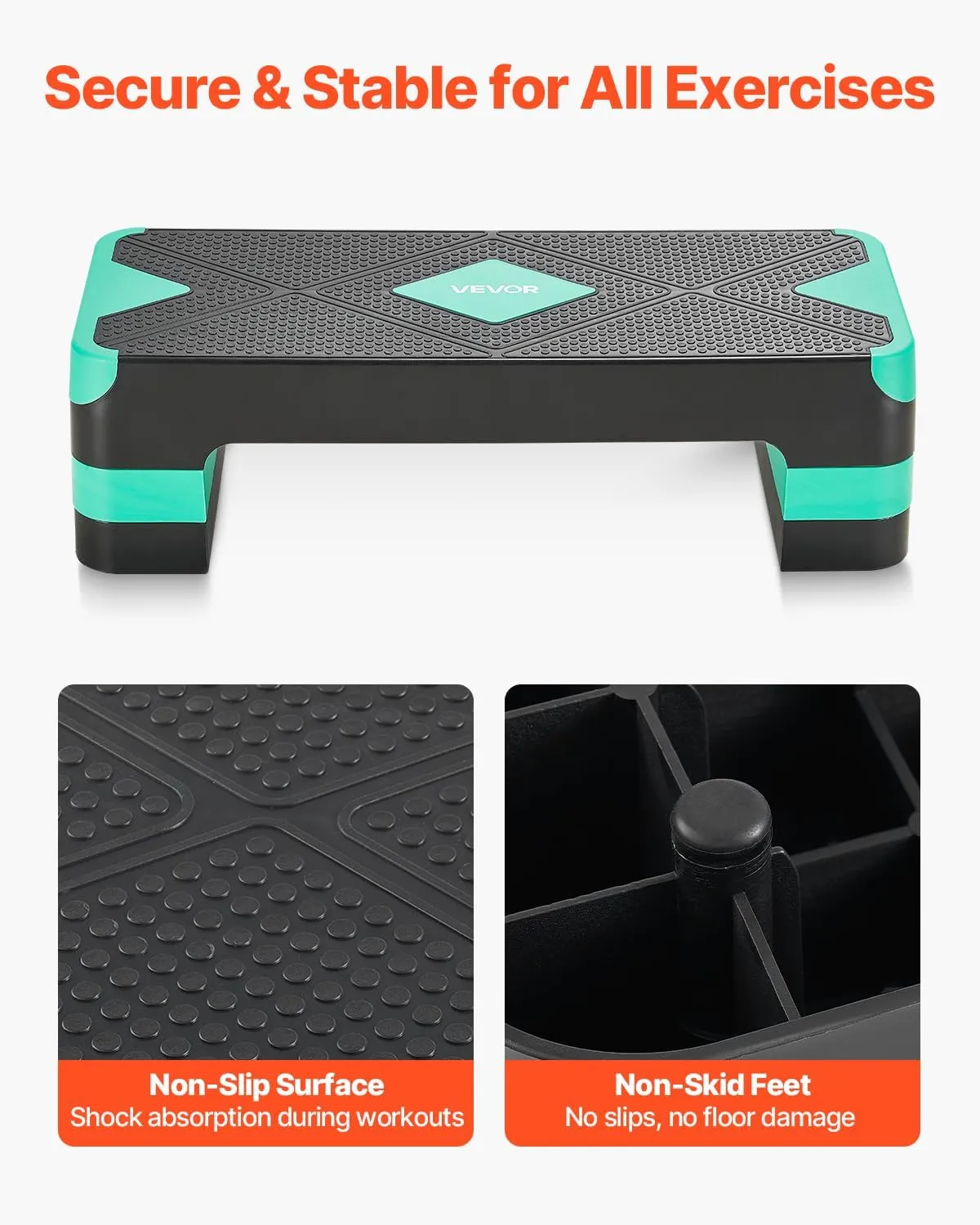 VEVOR Aerobic Exercise Step Platform