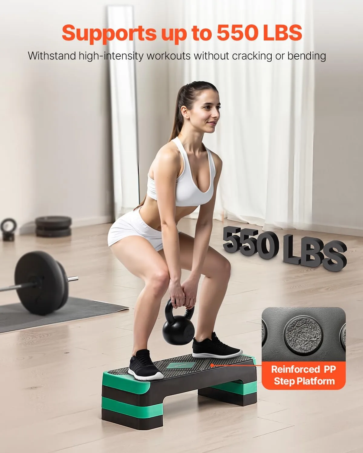VEVOR Aerobic Exercise Step Platform