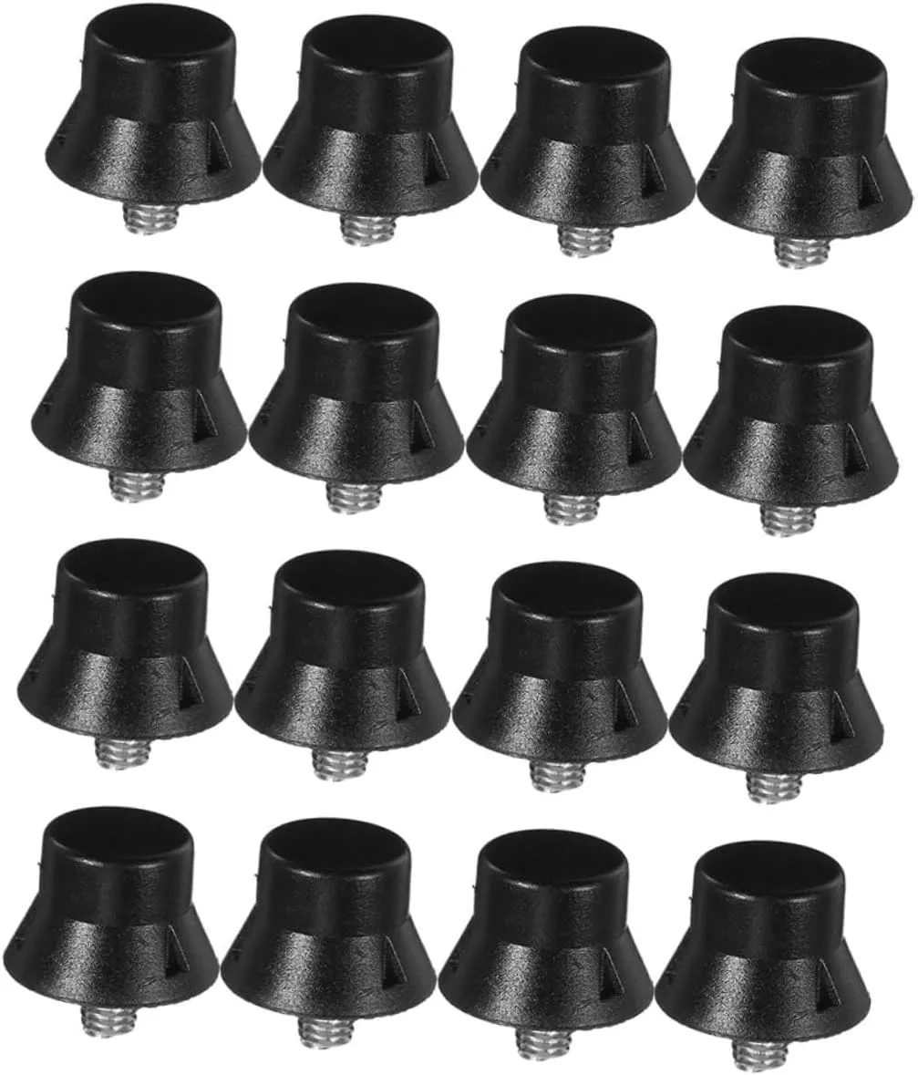 VICASKY Nylon Football Cleats Spikes 15pcs Metal Studs Replacement for Running Shoes Skid Accessories