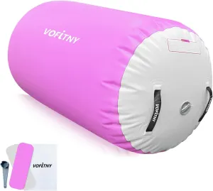 VOFiTNY Gymnastics Air Barrel Air Roller, Tumbling Trainer Octagon Mat Roller Back-bend for Home/Gym, Do Not Include Pump