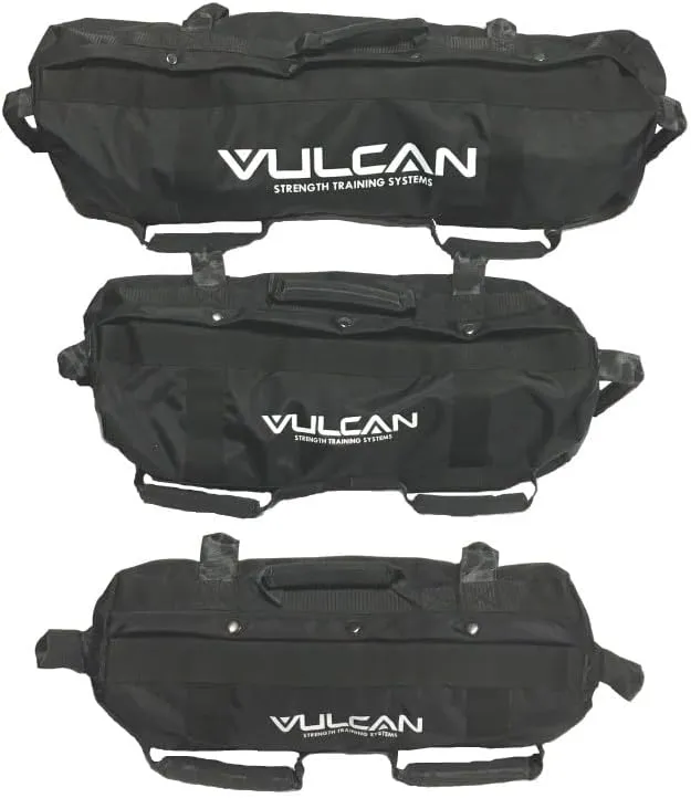 Vulcan Sandbag Trainer – Adjustable Heavy-Duty Workout Sandbag for Strength Training and Functional Fitness | 1050D Ballistic Nylon, Reinforced Filler Bags, Multi-Grip Handles for Cross-Training