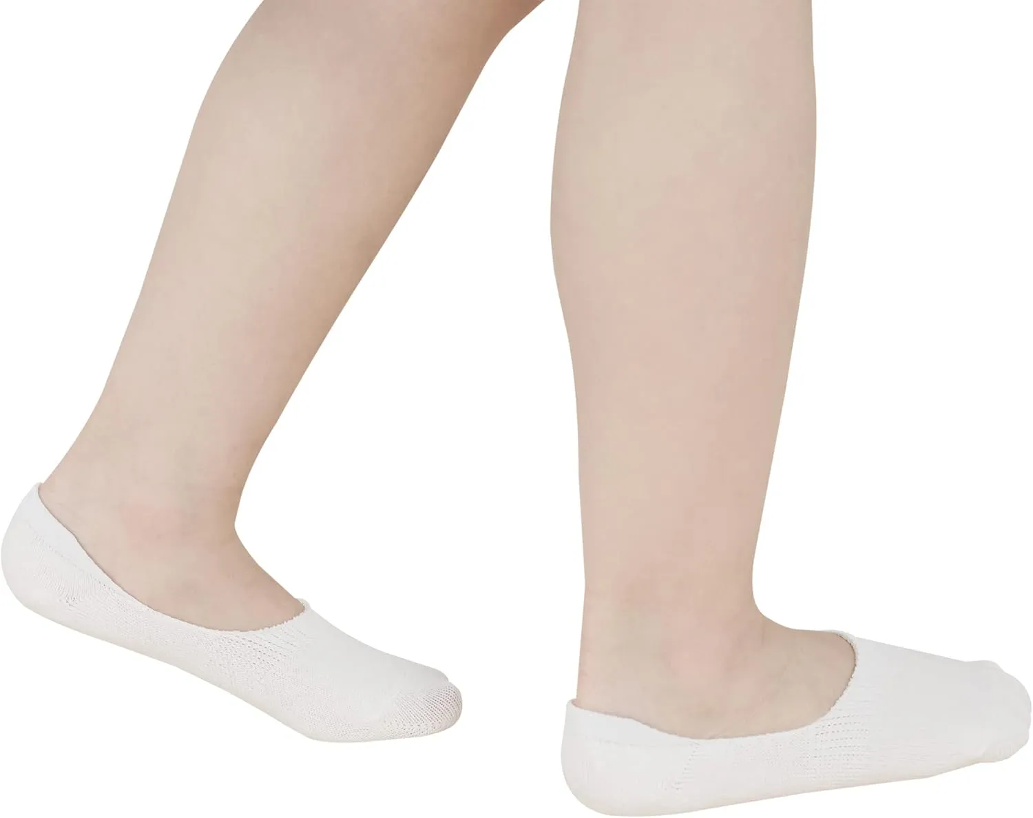 VWU Toddler Socks No Show Kids Baby Thin Cotton Socks Anti Slip Color Assorted 1-7T