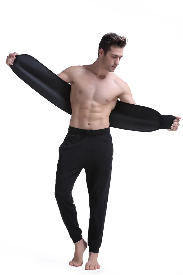 Waist Training Back Support Fitness Belt - Black Pink