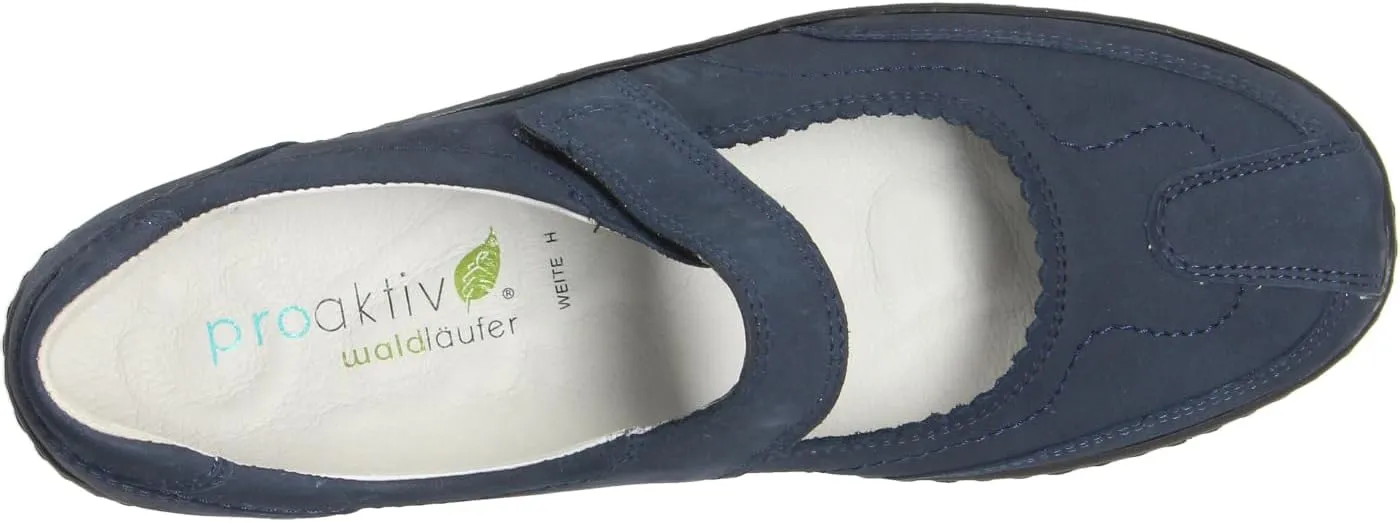 Waldläufer Women's Casual Ballet Flat, 37 EU Large