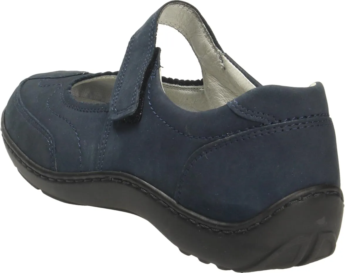 Waldläufer Women's Casual Ballet Flat, 37 EU Large