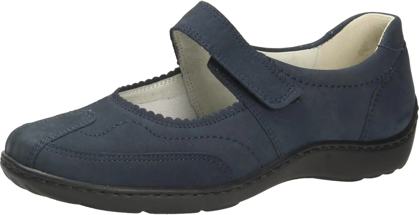 Waldläufer Women's Casual Ballet Flat, 37 EU Large