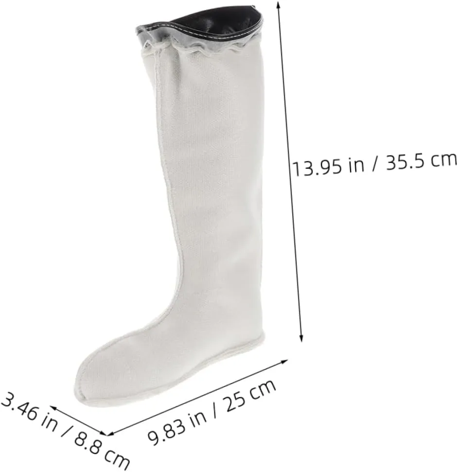 Warm Rain Boots Boot Socks Women's Hiking Liner Thermal Liners for Winter for Cold Weather