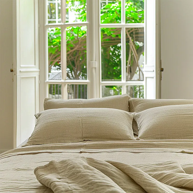 Washed Linen Flat Sheet