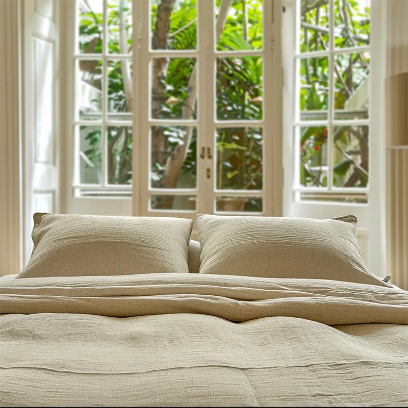 Washed Linen Flat Sheet