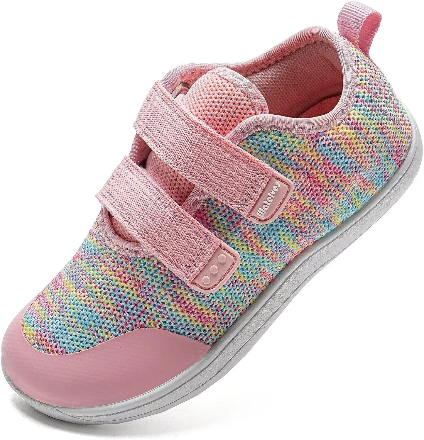 WateLves Toddler Little Kid Wide Barefoot Shoes Boys Girls Minimalist Sneakers Breathable Lightweight Walking Shoes Fit Naturally Zero Drop Sole