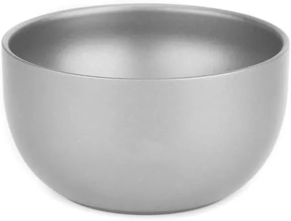 Water Cup 40ml, Pure Titanium Double-layer Tea Cup, Portable Tea Set, Suitable For Outdoor Camping, Fishing, Etc.