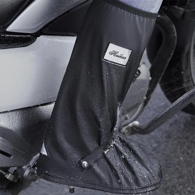 Waterproof Boot Gear Reusable Overshoe Rain Shoe Covers Anti-Slip Shoe Cover