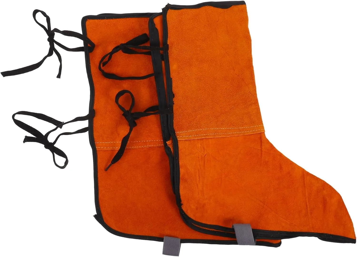 Welder Boot Covers Men's Welding Foot Protectors Non-slip Heat-resistant Breathable Easy to Wear Remove Welding Spats Random