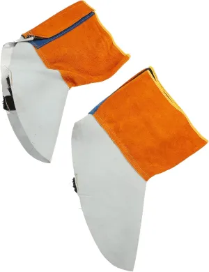 Welding Foot Protector 1 Pair of Foot Protective Cover for Welders Sturdy Cowhide Material Random Color