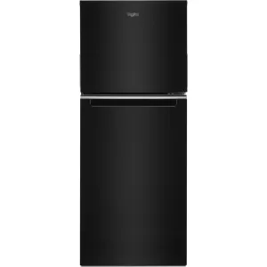 Whirlpool Top Mount Fridge (WRT312CZJB) - Black