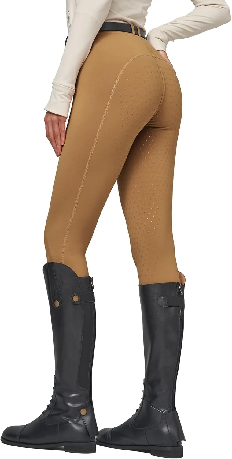 Willit Women's Fleece Riding Breeches Winter Horse Riding Pants Tights Equestrian Thermal Schooling Tights