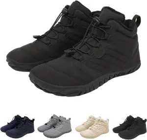 Winter Hike Barefoot Footwear Shoes Womens Mens Wide Toe Box Non-Slip Trail Running High Warm and Non-Slip Boots