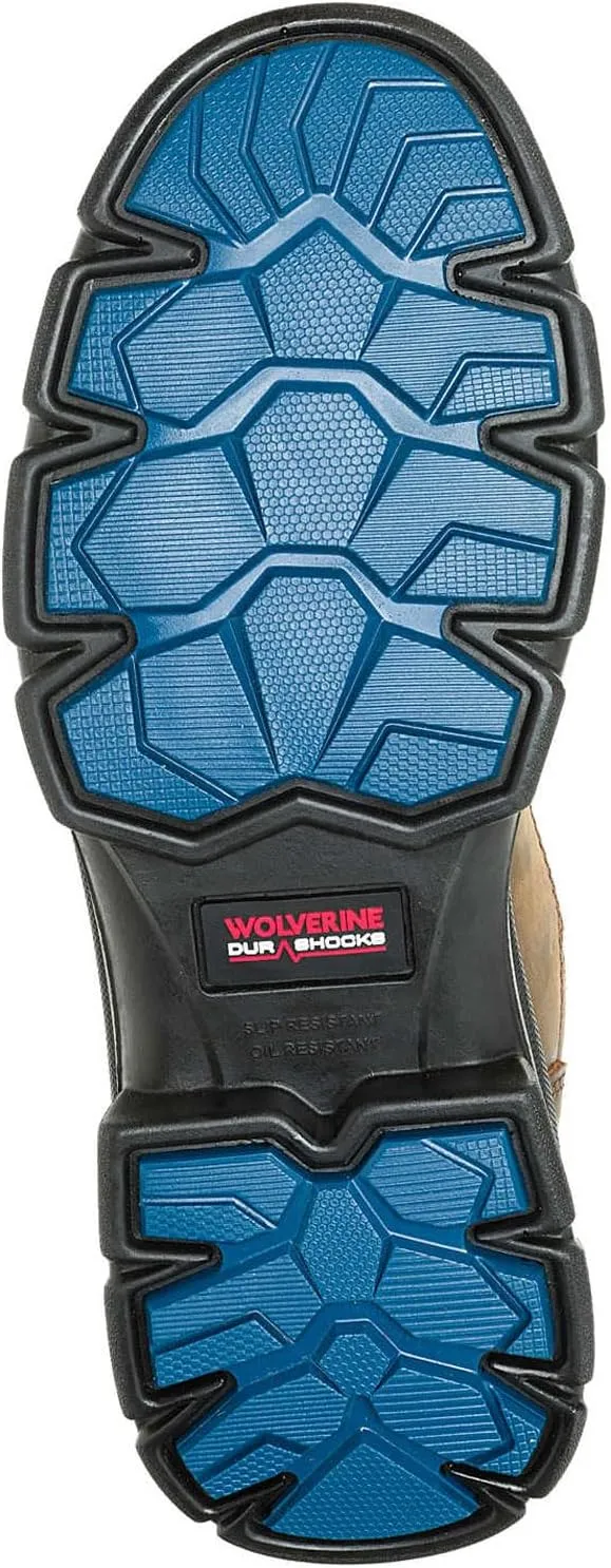 Wolverine Men's DuraShocks Sr Icon Waterproof CarbonMax 8" Construction Boot