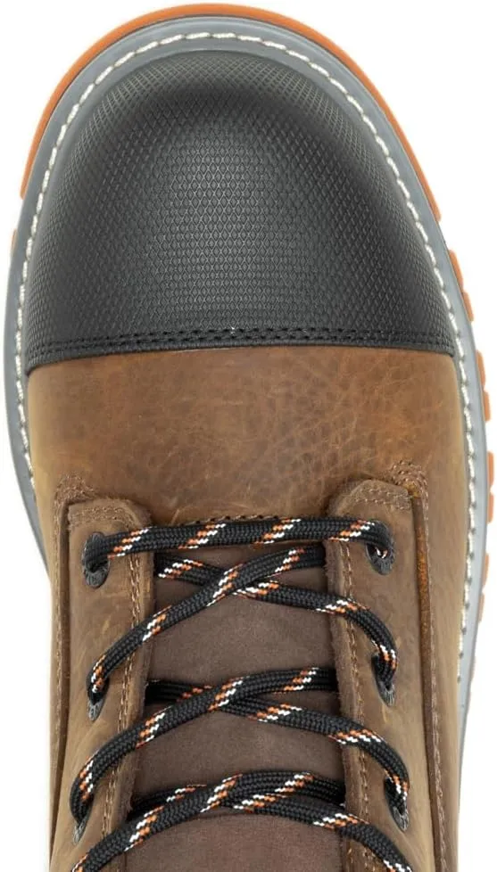 Wolverine Men's Floorhand Lx Cap Waterproof Steel Toe 6" Construction Boot
