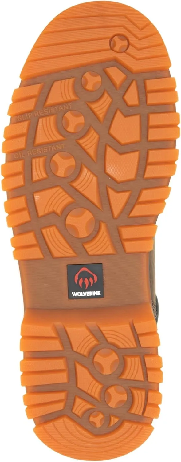 Wolverine Men's Floorhand Lx Cap Waterproof Steel Toe 6" Construction Boot