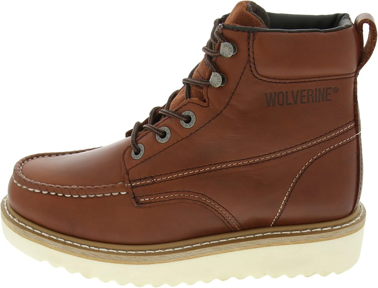WOLVERINE Men's Moc-Toe 6" Work Boot
