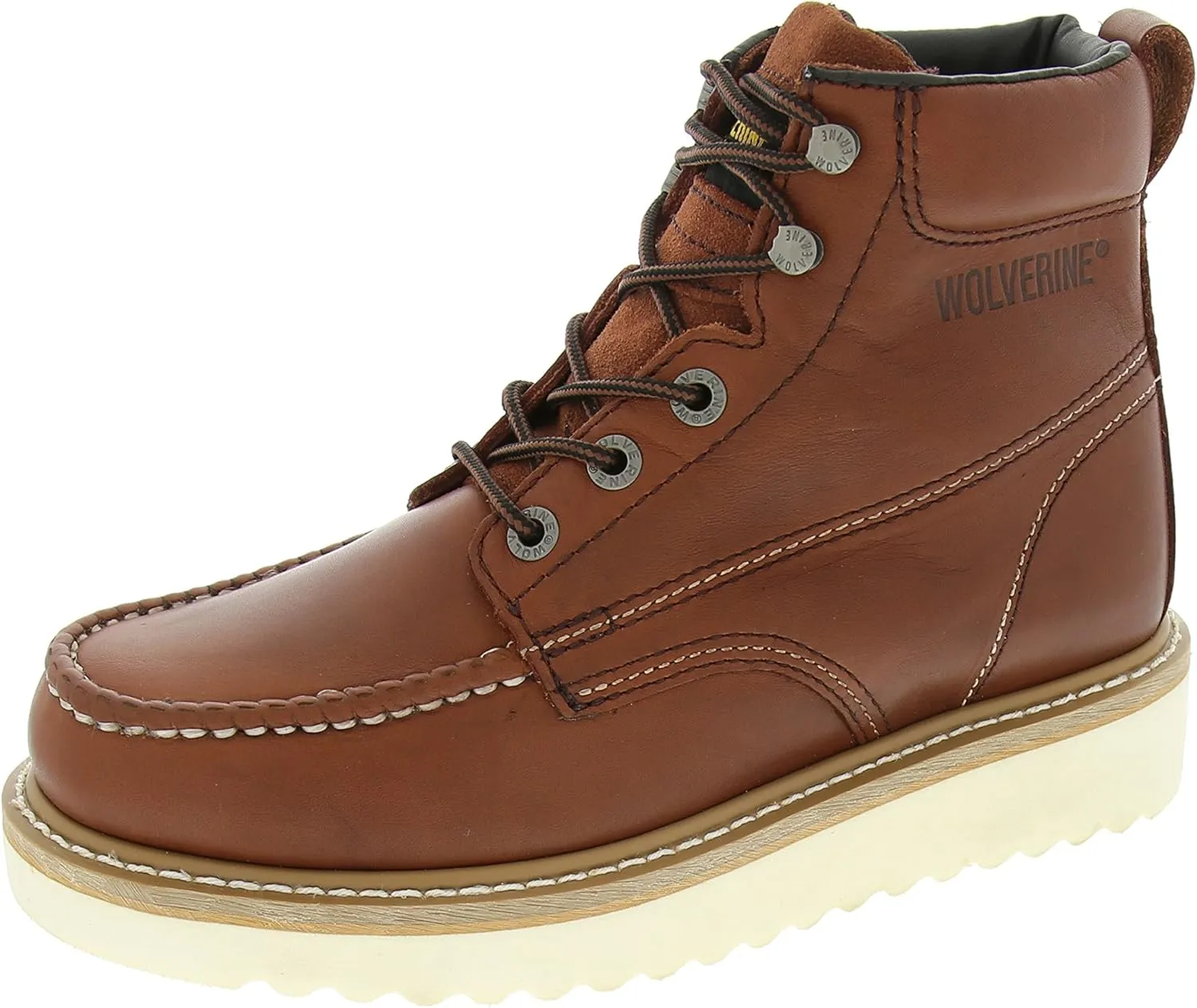 WOLVERINE Men's Moc-Toe 6" Work Boot