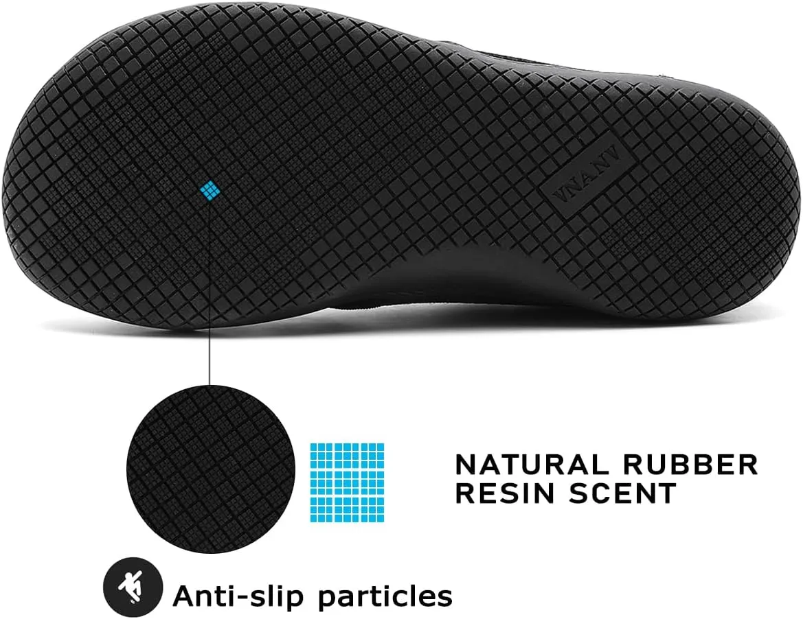 Women Barefoot Shoes Wide Toe Minimalist Walking Shoes Slip on Zero Drop Sole Cross-Trainer Sneakers Lightweight Workout