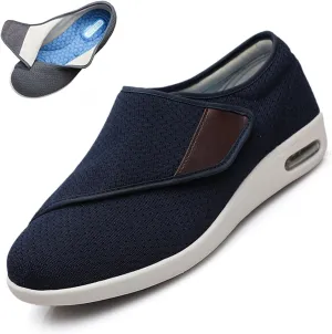 Women Men Diabetic Shoes,Orthopedic and Swollen Feet Support Shoes,Breathable Lightweight Air Cushion Walking Sneakers for Arthritis Edema Swollen Feet