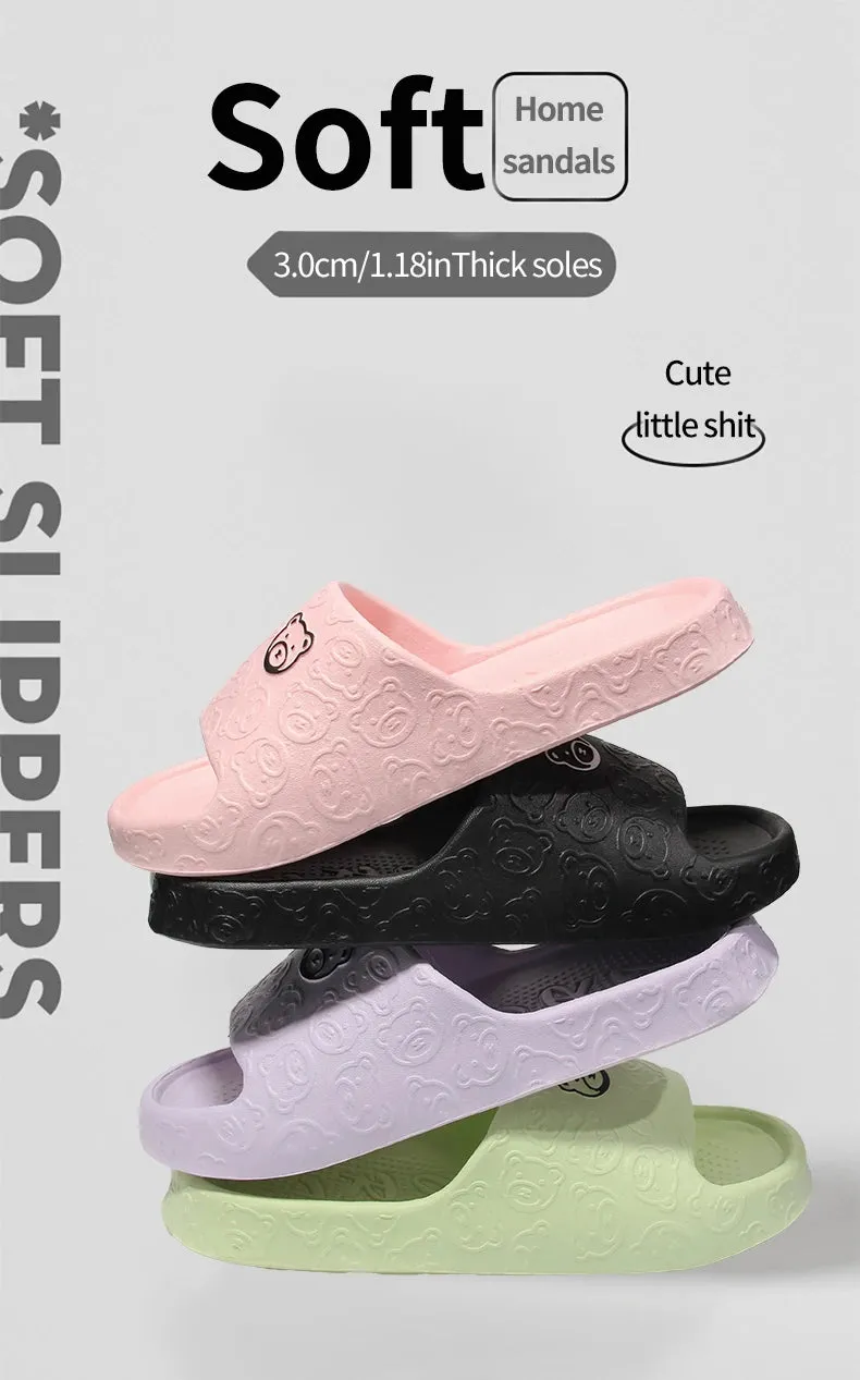 Women Non-slip Soft Slippers