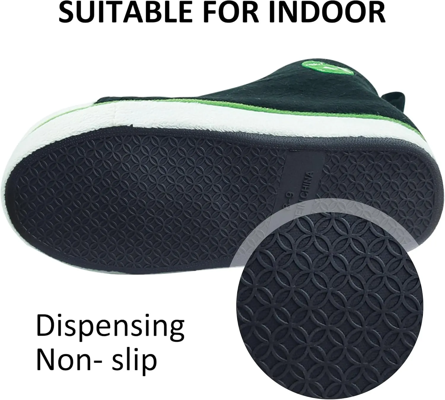 Women Warm Indoor Slipper Boots Women's Winter Anti-Slip Ankle Booties Slip On Fur Lined House Shoe