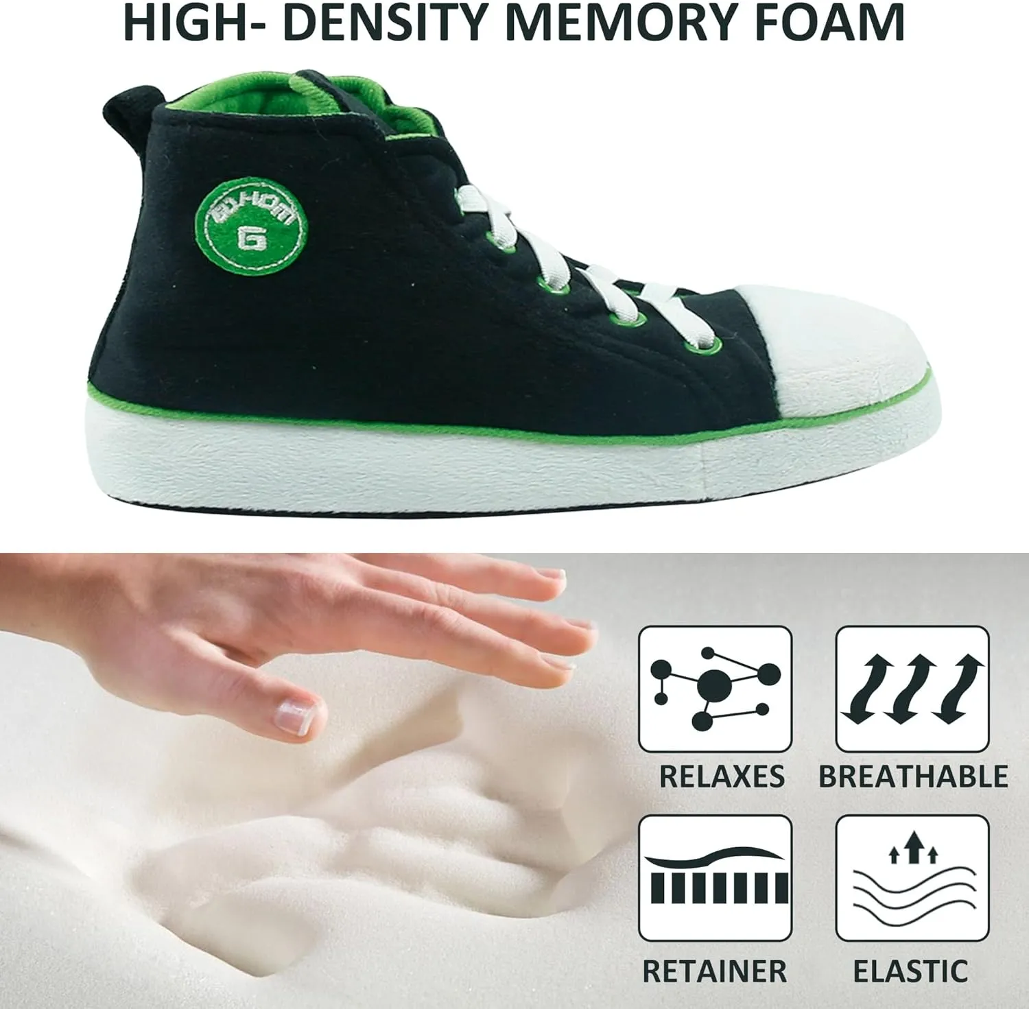 Women Warm Indoor Slipper Boots Women's Winter Anti-Slip Ankle Booties Slip On Fur Lined House Shoe