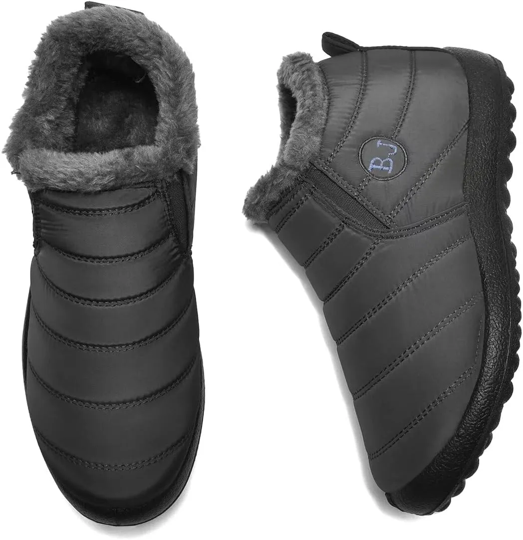 Women Winter Snow Boots Warm Ankle Boots Anti-Slip Waterproof Winter Shoes Slip On Booties Sneakers
