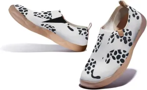 Women's Art Painted Tourist Shoes Slip-On Casual Knitting Lightweight Comfortable Fashion Casual Shoes Sneakers