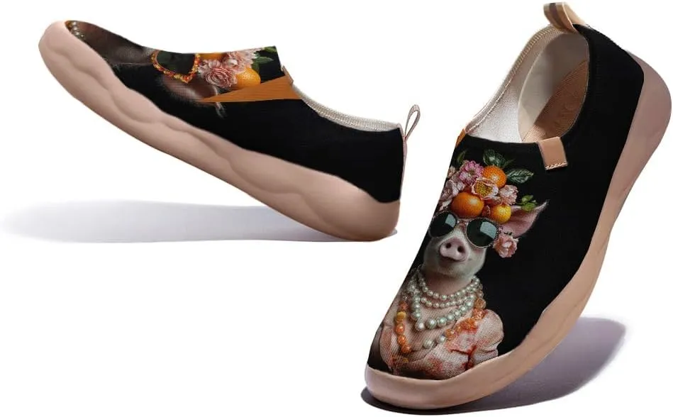 Women's Art Slip On Casual Loafers Lightweight Comfortable Sneakers Travel Shoes