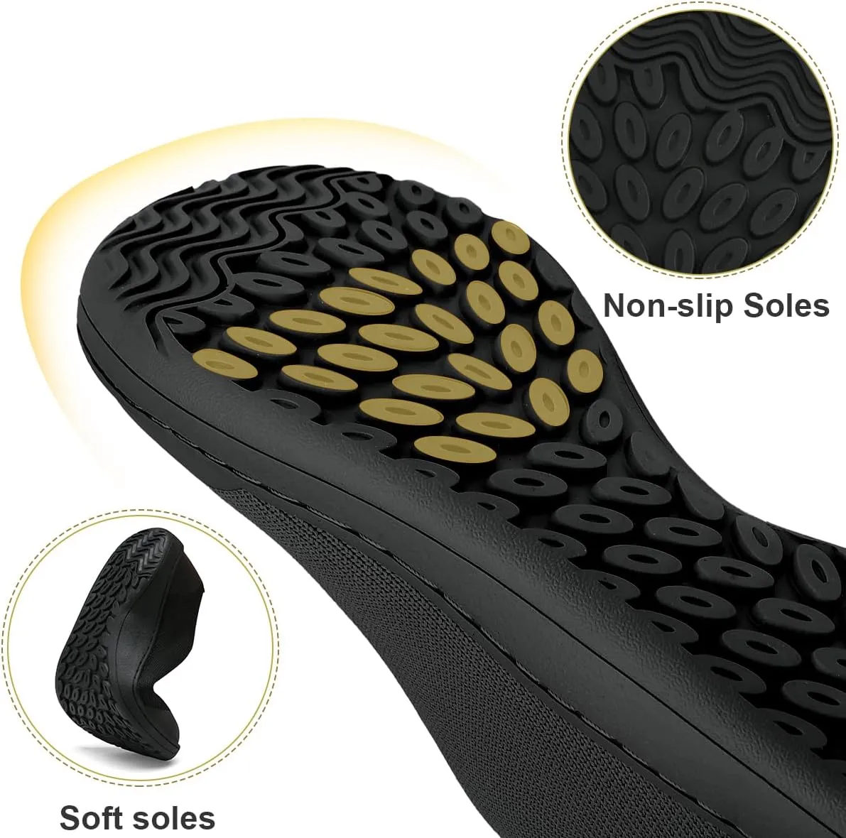 Women's Barefoot Shoes Wide Toe Box Walking Running Shoes Zero Drop Sole Minimalist Wide-Fit Shoes Breathable Lightweight Fashion Tennis Sneakers for Gym Sport