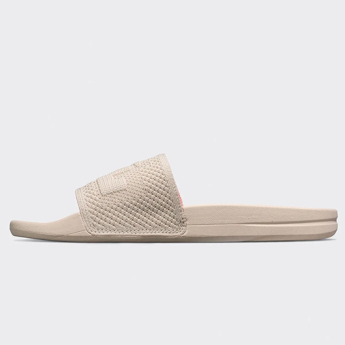 Women's | Big Logo TechLoom Slide | Beach / Magenta