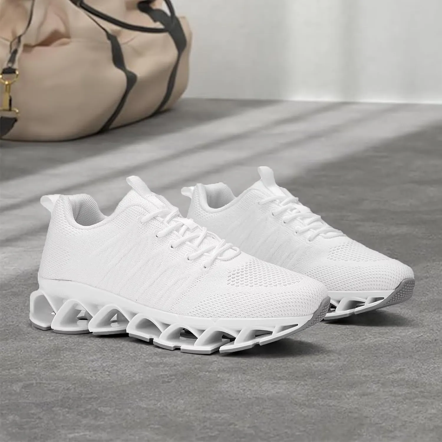 Women's Blade Running Shoes Ladies Fashion Sneakers Slip on Shoes Tennis Walking Athletic Shoes