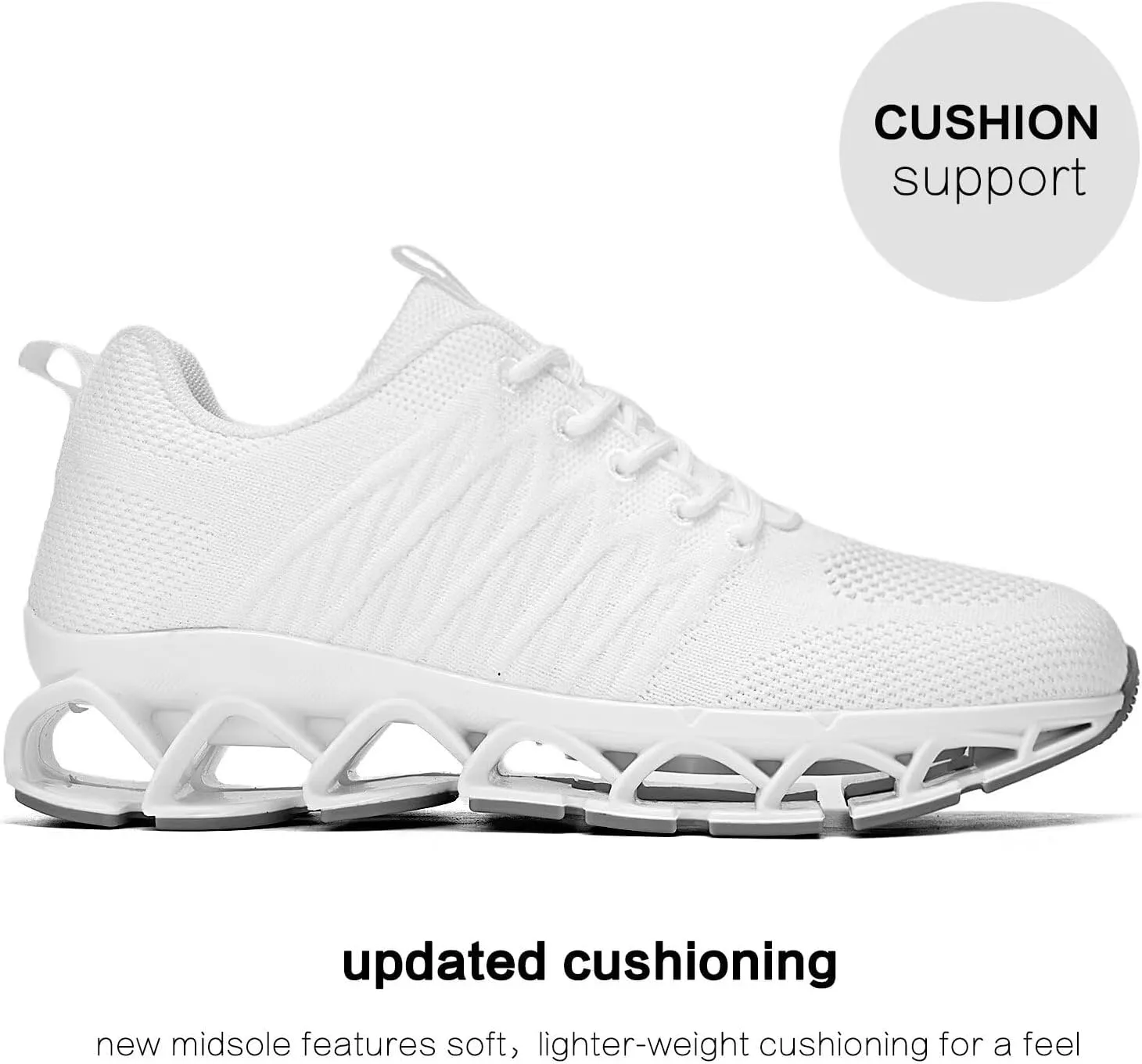 Women's Blade Running Shoes Ladies Fashion Sneakers Slip on Shoes Tennis Walking Athletic Shoes